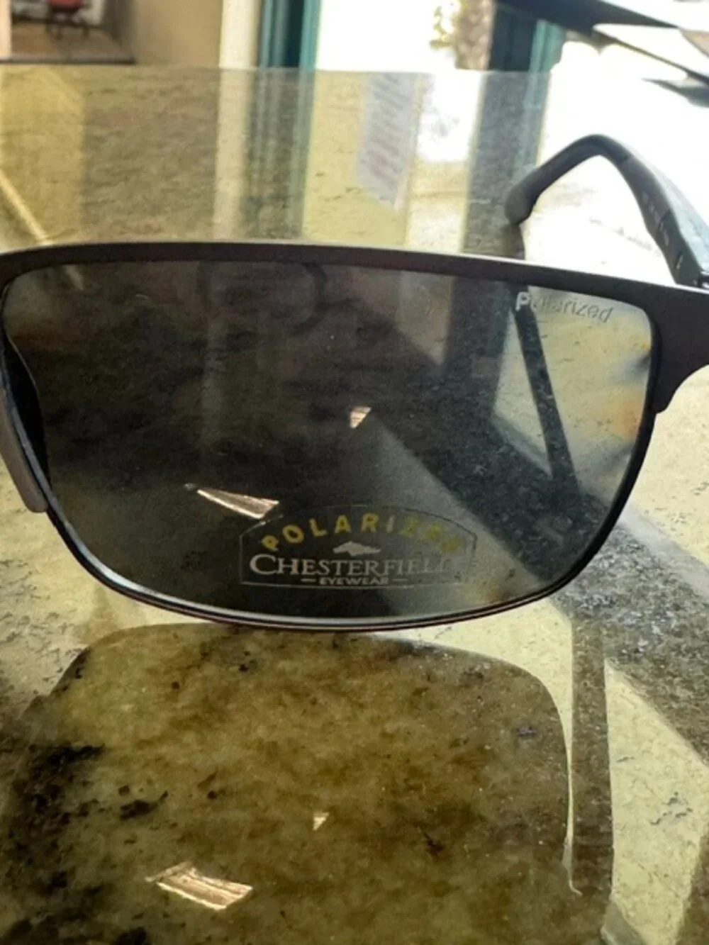 Chesterfield CH 22/S Metal Rectangular Men's Polorized Sunglasses 60 16 150 -NEW